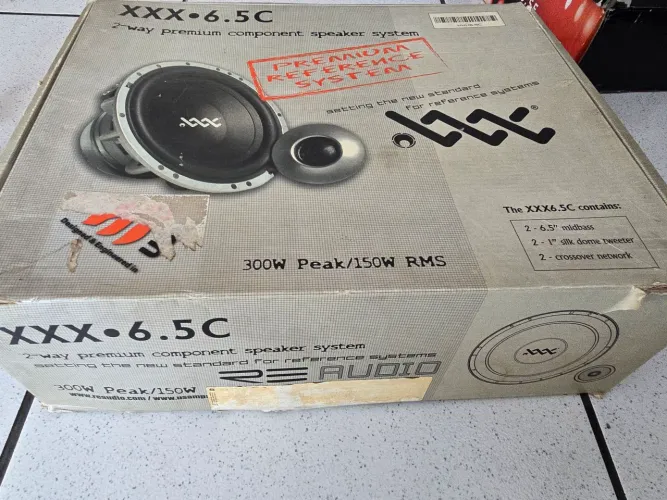 Kit 2 vias RE áudio XXX 6.5C