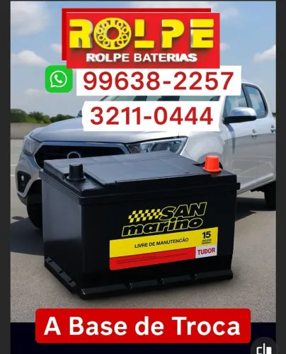 Bateria -90ah  San Marino \c\troca  
