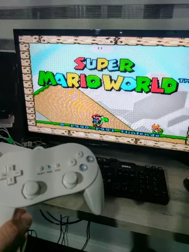 Nintendo Wii lotado de jogos