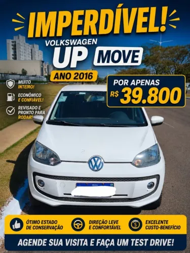 Volkswagen Up! Move 1.0 Total Flex 12V 5P 2016