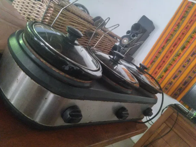 Banho Maria triplo eletrico