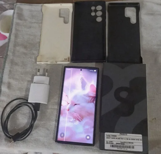 Samsung s22 ultra completo com nf