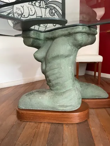 MESA DE JANTAR ESCULTURAL EXCLUSIVA