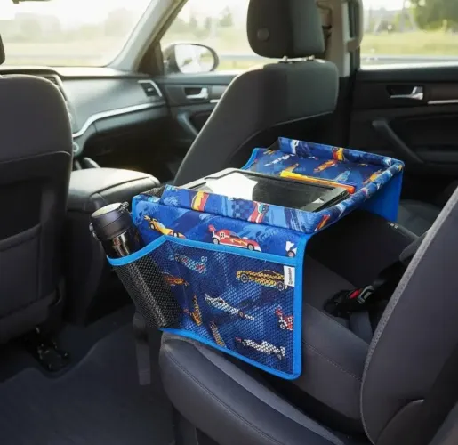Mesinha infantil para carro cor Azul