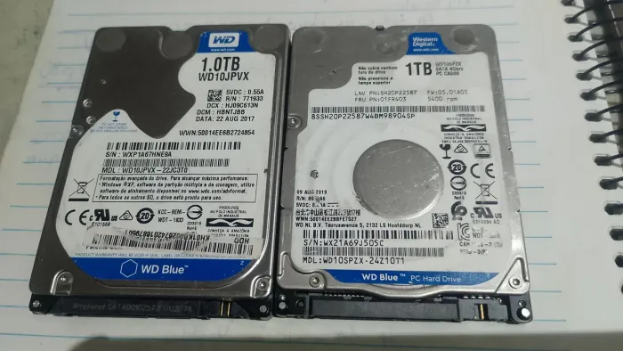 2 HD WESTERN DIGITAL BLUE 1TB (BARATO)