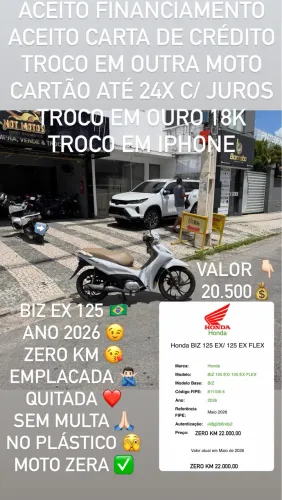 Biz 125 ex completa 2026