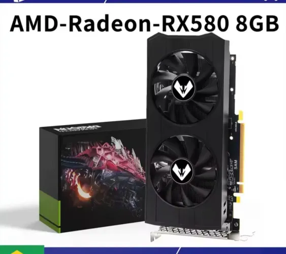 Placa de Vídeo SOYO Radeon RX-580 8gb