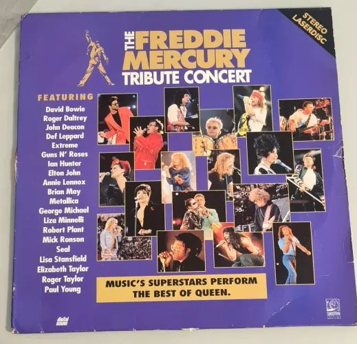 Laser Disc - The Freddie Mercury Tribute Concert