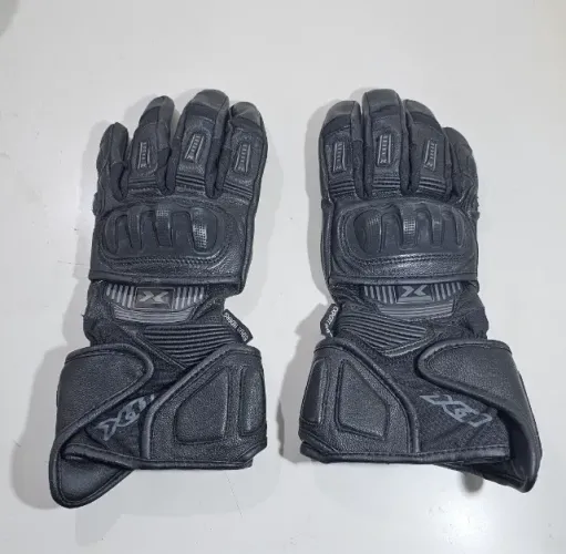 LUVA IMPACT 2 X11 CANO CURTO em COURO M ou P - Preto