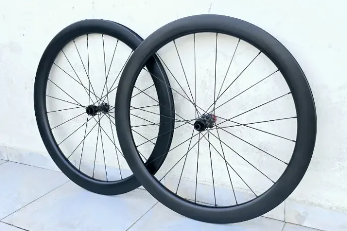 Rodas Axion Carbon Disc 55mm - Tubeless - Freehub Ratchet HG - Speed Road TT Triathlon