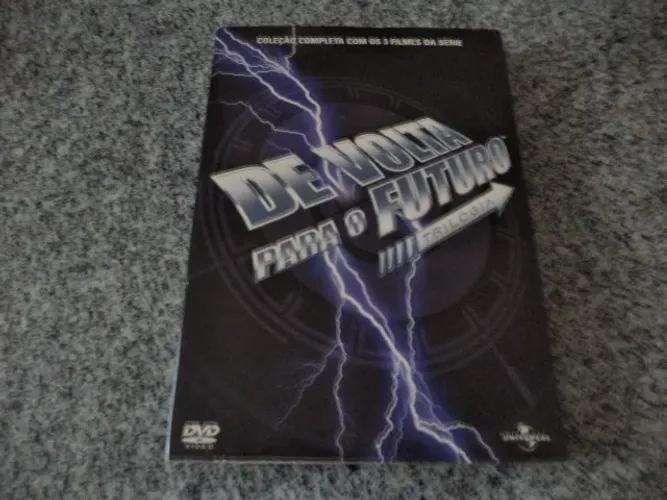 Coletânea Trilogia De Volta Para O Futuro em DVD
