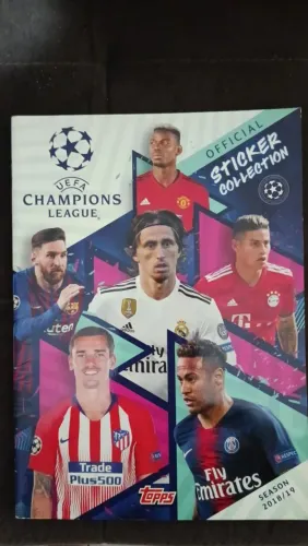 Álbum da Champions league 2018/19 Topps