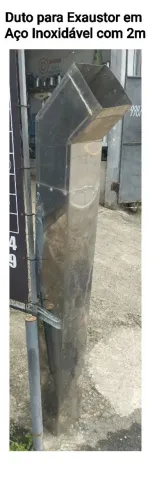 Duto de Exaustão em Aço Inoxidável 