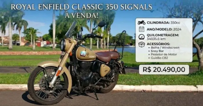RE Classic 350cc Signals 23/24