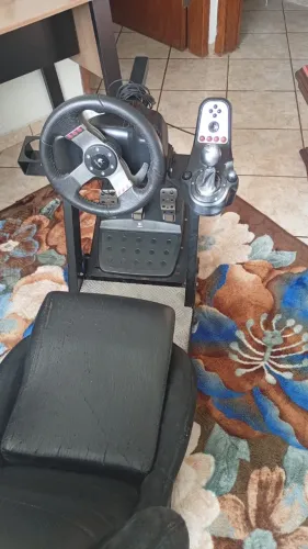 Cockpit Simulador Logitech G27 Completo + Câmbio H + Pedais (Usado)