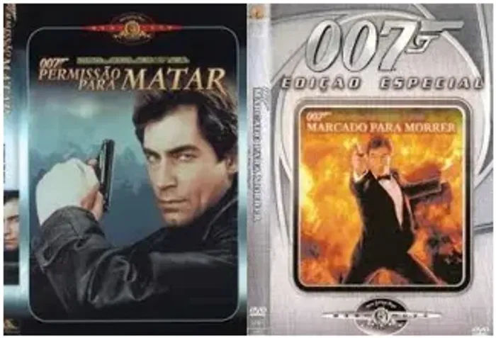 2 dvds 007 Timothy Dalton original