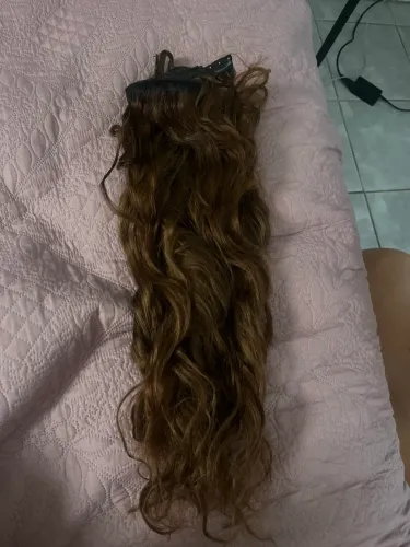 Mega hair brasileiro ondulado