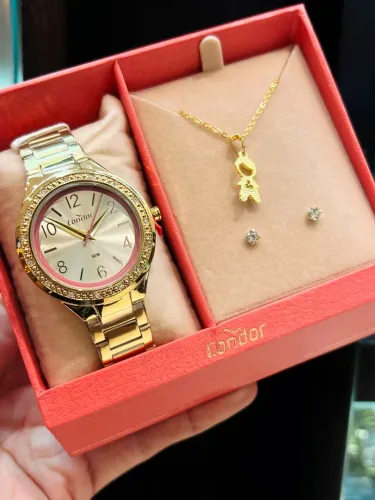 Relógio Feminino Condor Dourado