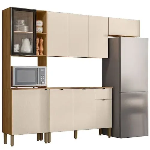 Armário de cozinha completo 