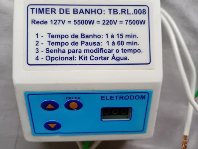 Time chuveiro 