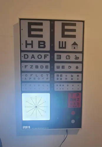 Optotipo iluminado