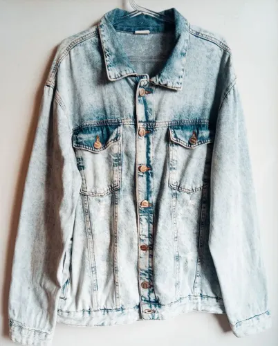 Casaco Masculino Geans Lavado Denim (G) NOVO BH/MG