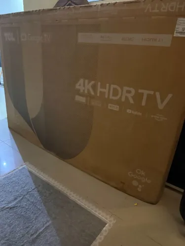 Tv 65 polegadas com display quebrado