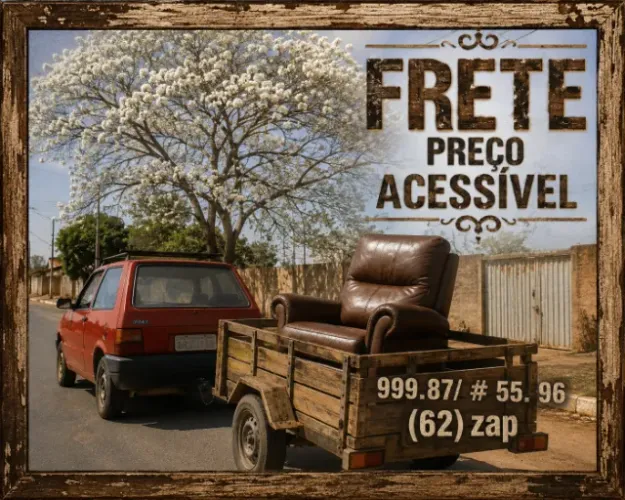 Frete excelente fretes