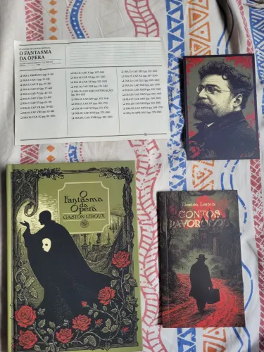 BOX " O FANTASMA DA ÓPERA" - EDITORA CLUBE DE LITERATURA CLÁSSICA