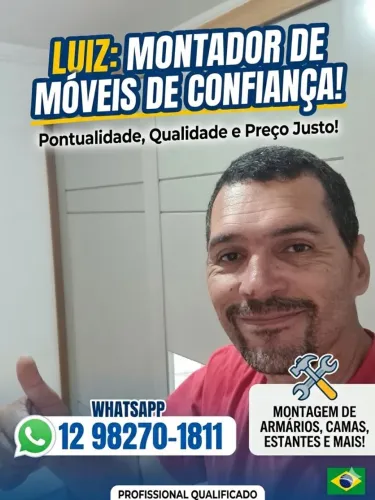 Montador de móveis profissional