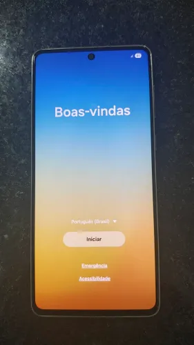 Samsung Galaxy A73 cinza semi novo