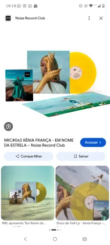 LP Xênia França + Revista Noize