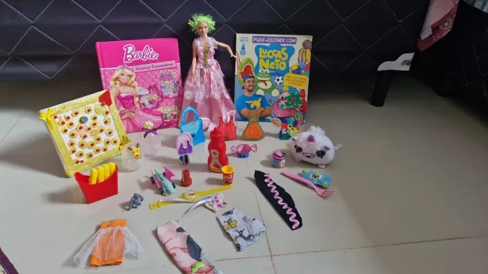 Kit com todos os acessórios da foto