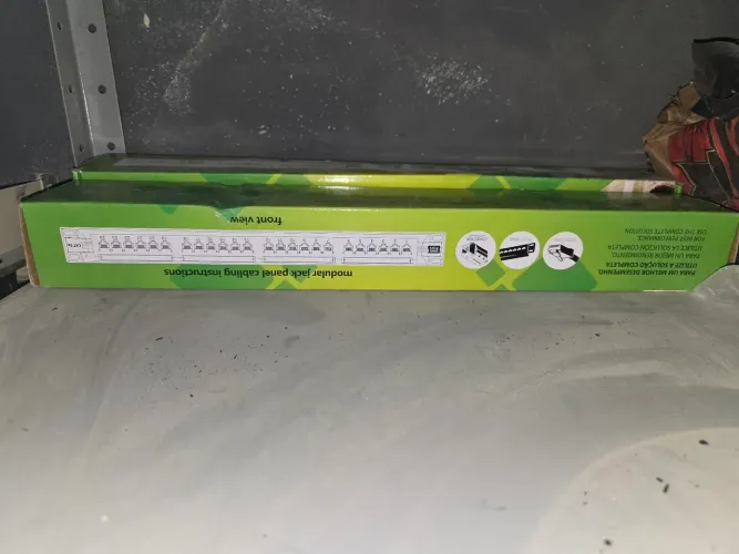 Patch panel cat 5e