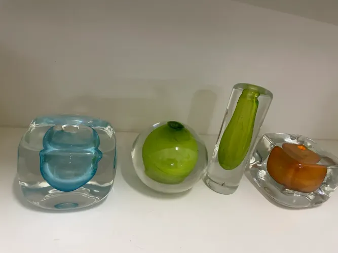 Vidros para decoração 