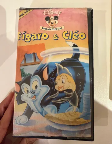 VHS Fígaro e Cléo Disney