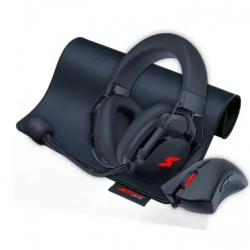 Combo Gamer SuperFrame Magnus 3 em 1 - Headset, Mouse e Mousepad