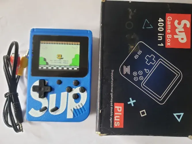 Mini Video Game Portátil 400 Em 1 Jogos Retrô