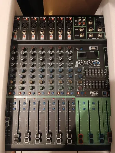 MESA RCK AUDIO DUPLA EQUALIZAÇÃO