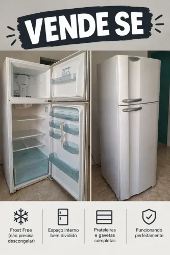 Vende-se geladeira frost free R$750