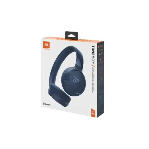 FONE JBL BLUETOOTH TUNE520BT AZUL - JBLT520BTBLUE - LOJA DADO DIGITAL
