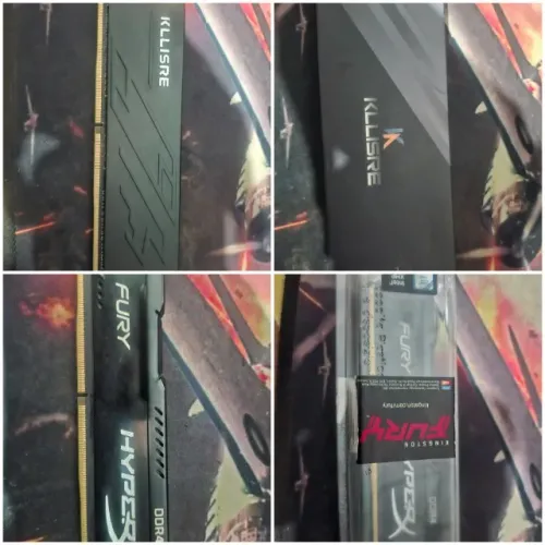 Mememoria Ram Furia HyperX ddr4 8gb 2666mhz/ Memoria Ram Kllisre ddr4 8gb 2666mhz