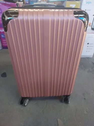 Mala de viagem Rose 53cm de altura x 30cm de largura: com cadeado de combinação padrã