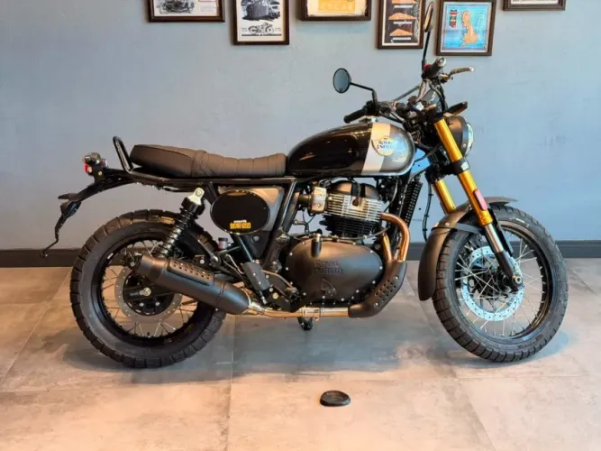 ROYAL ENFIELD ITERCEPTOR BEAR 650 GOLDEN SHADOW