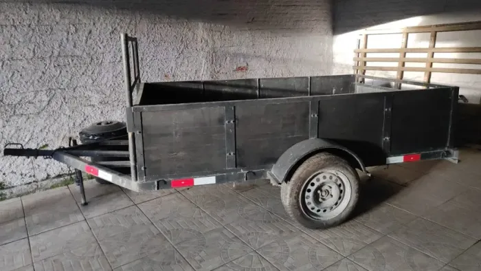 Carretinha para reboque 1,50 x 2,50m
