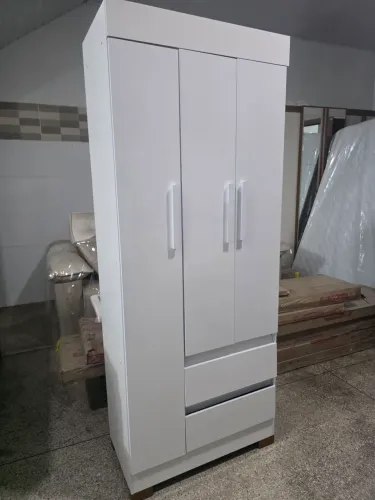 Guarda roupa Roupeiro solteiro - Entrega e montagem grátis 