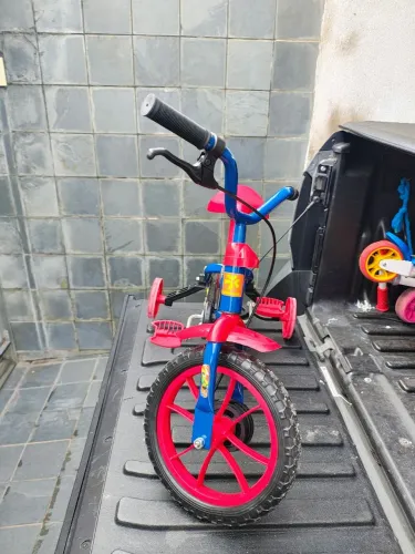 Bicicleta Infantil Verden Jack Aro 12 Azul e Vermelha*