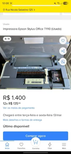 Impressora Epson Stylos T1110