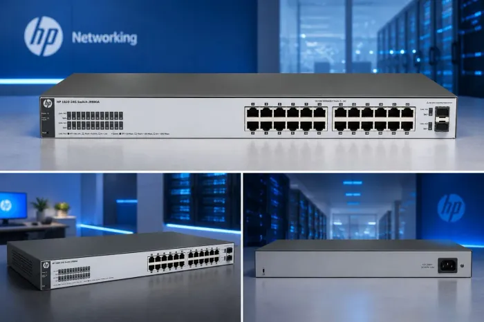 Switch HP 1820-24G 24 portas Gigabit Gerenciável