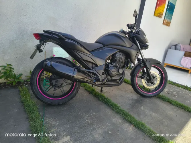 Cb300r 2009/2010 preta fosca 